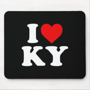 Tapis De Souris I Love Ky Heart Kentucky