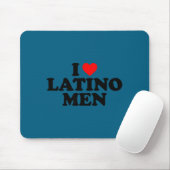 Tapis De Souris I Love Latino Men  (Avec souris)