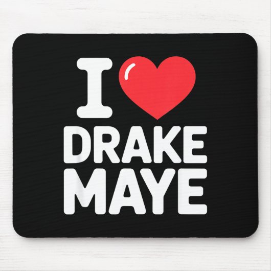 Tapis De Souris I Love Maye  (Devant)