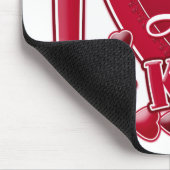 Tapis De Souris I Love My Kid rouge - coeur (Coin)