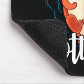 Tapis De Souris I Love My Otter Half Pun Couple Valentines Day  (Coin)