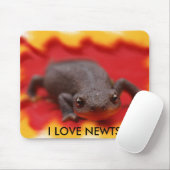 Tapis De Souris I Love Newts (Avec souris)