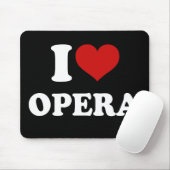 Tapis De Souris I Love Opera (Avec souris)