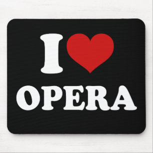 Tapis De Souris I Love Opera