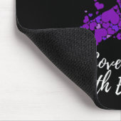 Tapis De Souris I Love Someone With Fight Epilepsy Awareness (Coin)