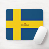 Tapis De Souris I Love Stockholm (Avec souris)