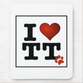Tapis De Souris I Love TT Mousepad (Devant)