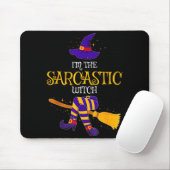 Tapis De Souris I’m The Sarcastic Witch Family Matching Costume Ha (Avec souris)