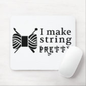 Tapis De Souris I Make String Pretty / Yarn Crafts 2017 (Avec souris)