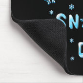 Tapis De Souris I Need A Snow Day - Funny Aquatic Letters Snow Day (Coin)