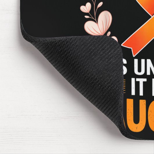 Tapis De Souris I Never Knew What Bravery Was Leukemia Awareness S (Coin)