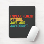 Tapis De Souris i Parle Fluent Informatique Langue Funny Coding (Avec souris)