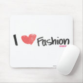 Tapis De Souris I pourpre de mode de coeur (Avec souris)