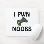 TAPIS DE SOURIS I PWN NOOBS (Avec souris)