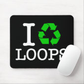 Tapis De Souris I Recycler les boucles (Avec souris)