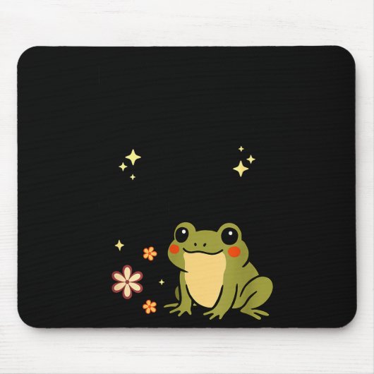 Tapis De Souris I Refuse To Lose My Whimsy – Cute Frog Quote Funny (Devant)