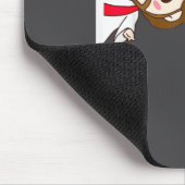 Tapis De Souris I Saw That Karma Jesus Funny Saying Quote Meme Bib (Coin)