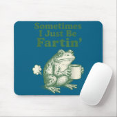 Tapis De Souris I Silly Just Sometimes Frog Fartin (Avec souris)