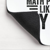Tapis De Souris I Solve Math Problems Like It's My Job Funny Back  (Coin)