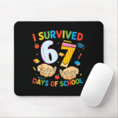 Tapis De Souris I Survived 67 Days Of School Cool Teacher Design  (Avec souris)