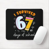 Tapis De Souris I Survived 67 Days Of School Cool Teacher Design (Avec souris)