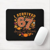 Tapis De Souris I Survived 67 Days Of School Funny 6 7 Thanksgivin (Avec souris)