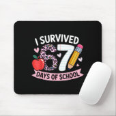 Tapis De Souris I Survived 67 Days Of School Funny Meme Student Te (Avec souris)