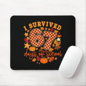 Tapis De Souris I Survived 67 Days Of School Funny Teacher Thanksg (Avec souris)