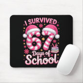Tapis De Souris I Survived 67 Days Of School - Funny Teachers Stud (Avec souris)