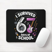 Tapis De Souris I Survived 67 Days Of School - Teachers Students M (Avec souris)