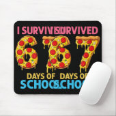 Tapis De Souris I Survived 67 Days Of School Zza Six Seven Teacher (Avec souris)