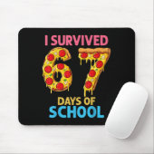 Tapis De Souris I Survived 67 Days Of School Zza Six Seven Teacher (Avec souris)