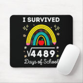 Tapis De Souris I Survived 67 Square Root Days Of School Funny Mem (Avec souris)