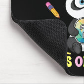 Tapis De Souris I Survived Six Seven Days Of School Cute Panda Stu (Coin)