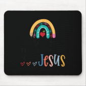 Tapis De Souris I Teach Tiny Humans About Jesus Christian Teacher (Devant)