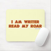 Tapis De Souris I un auteur a lu mon hurlement ! (Avec souris)