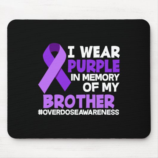 Tapis De Souris I Wear Purple (Devant)