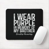 Tapis De Souris I Wear Purple (Avec souris)