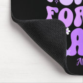 Tapis De Souris I Wear Purple For My Nana Heimers Awareness Suprt (Coin)