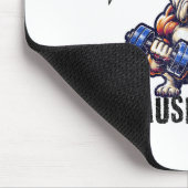 Tapis De Souris I Workout Because I'm Ugly Motivational (Coin)