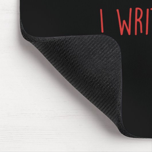 Tapis De Souris I Write Code Coder Programming Gift (Coin)