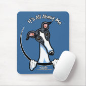 Tapis De Souris IAAM noir blanc (Avec souris)