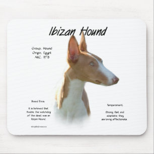 Tapis De Souris Ibizan Hound History Design