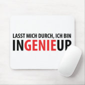 Tapis De Souris Ich bin Ingenieur (Avec souris)