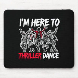 Tapis De Souris Ici pour danser drôle Halloween Zombie Party Premi