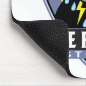 Tapis De Souris Ici pour la tempête (Coin)