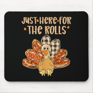 Tapis De Souris Ici seulement pour la dinde de Thanksgiving de la
