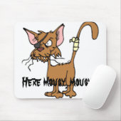 Tapis De Souris Ici timide. (Avec souris)
