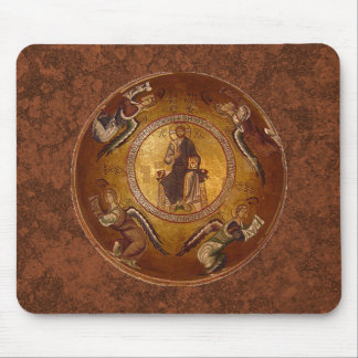 Tapis De Souris Icône chrétienne de Pantakrator de Jésus-Christ