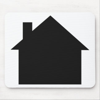 Tapis De Souris icône maison noire